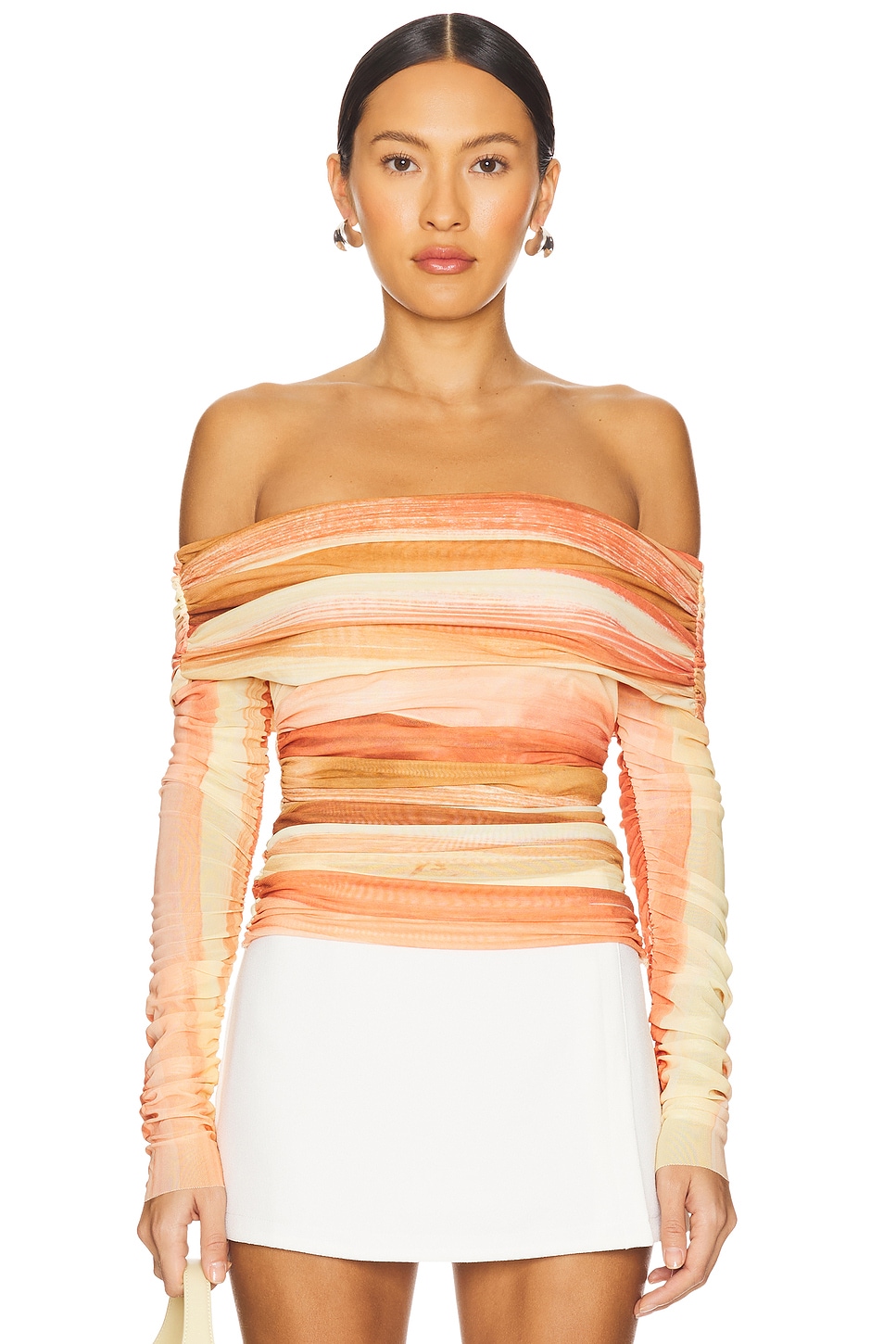 

Длинный топ с длинным рукавом Mattie Significant Other, sherbet stripe