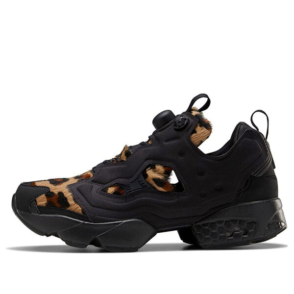 

Кроссовки instapump fury 'animal pack - leopard' Reebok, черный