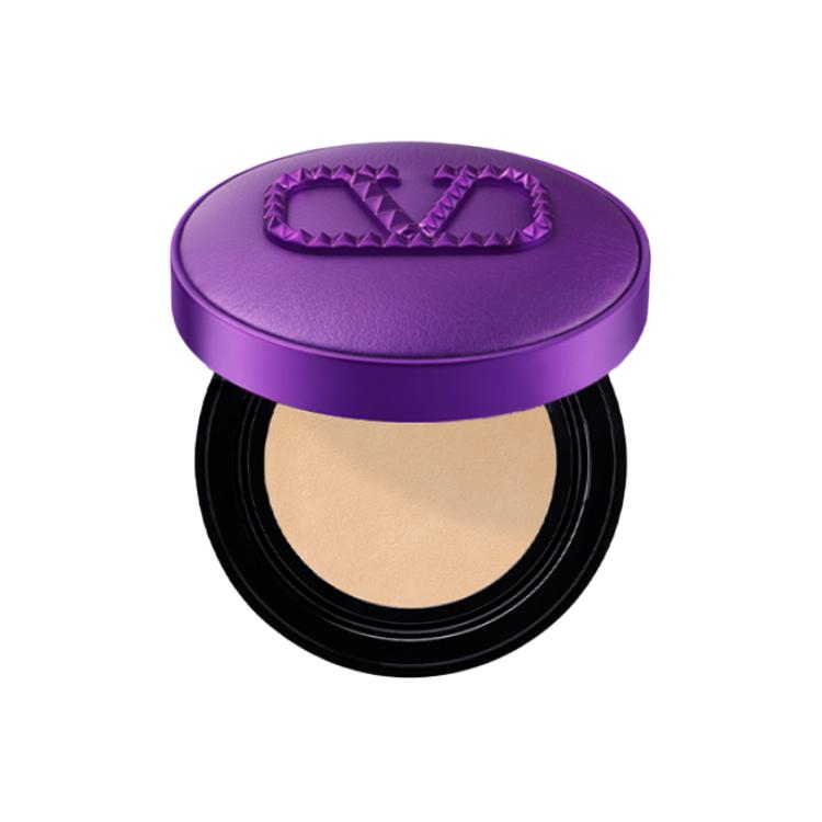 Valentino Wilderness Purple Limited Dewy Air Cushion тонирующий, выравнивающий тон кожи, осветляющий, натуральный 12g — фото 2