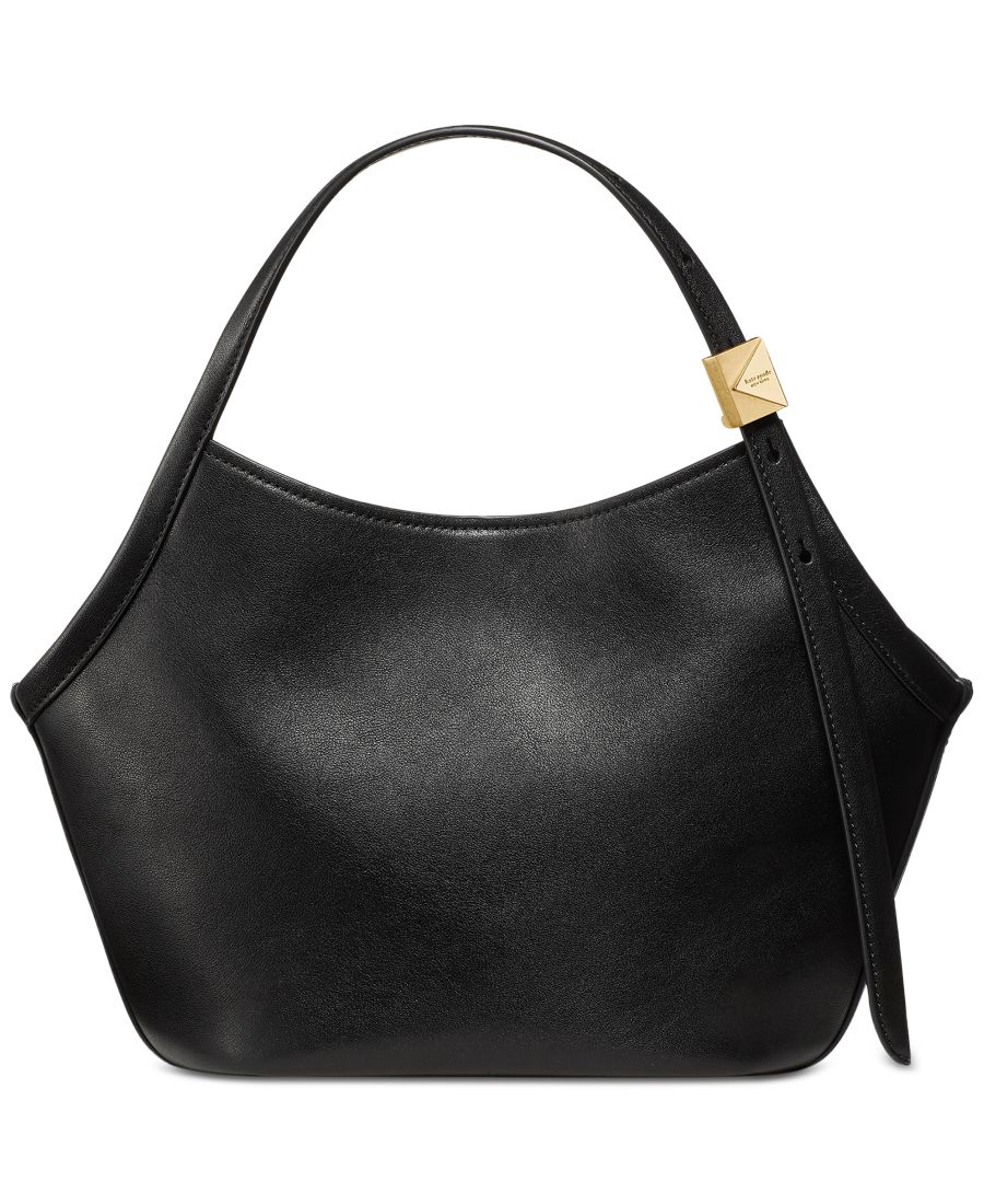 

Маленькая кожаная сумка-тоут Deco Tulip kate spade new york, Black