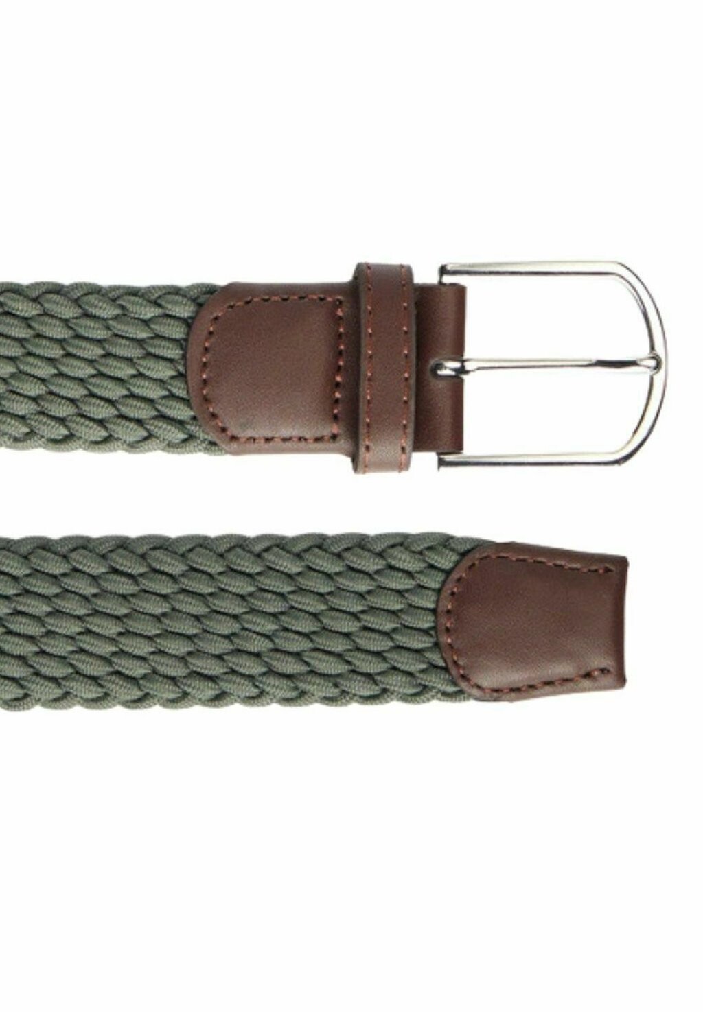 

Плетеный пояс ELASTIC John Henric, оливковый