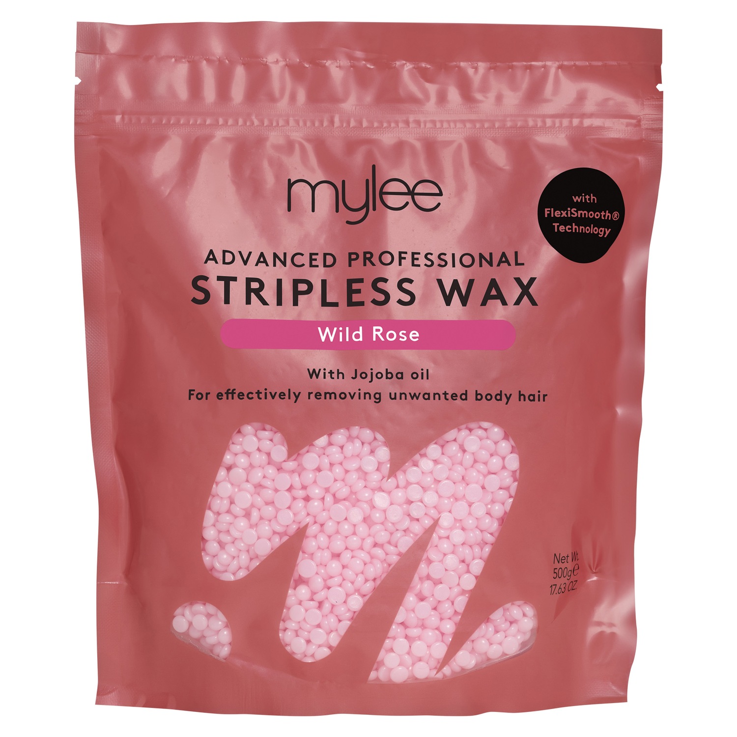 

Средство для депиляции fortgeschrittenes streifenloses wachs - wild rose Mylee, wild rose, вес 500 гр.