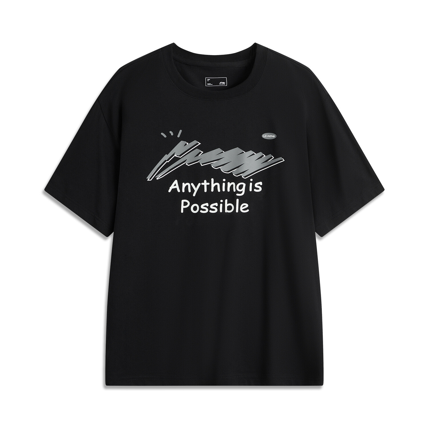 

Футболка мужская Sports Life Collection черная Lining, черный