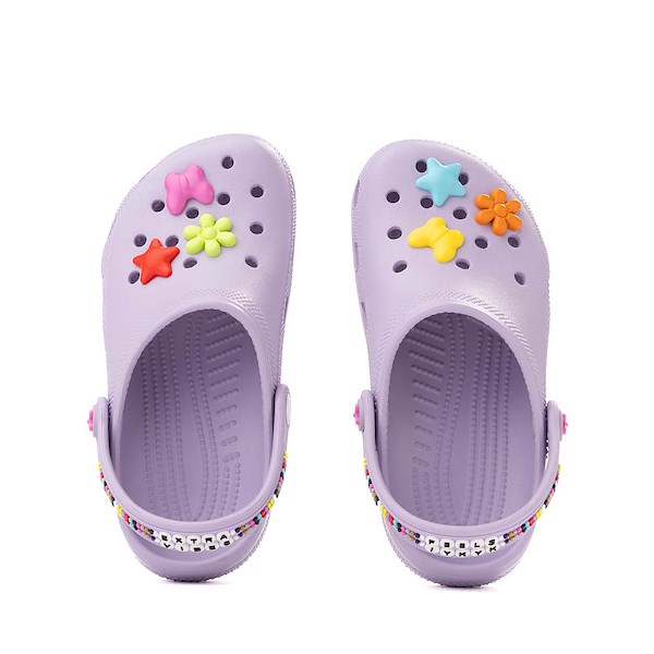 

Сабо Crocs Classic Friendship Bracelet Clog, цвет Lavender