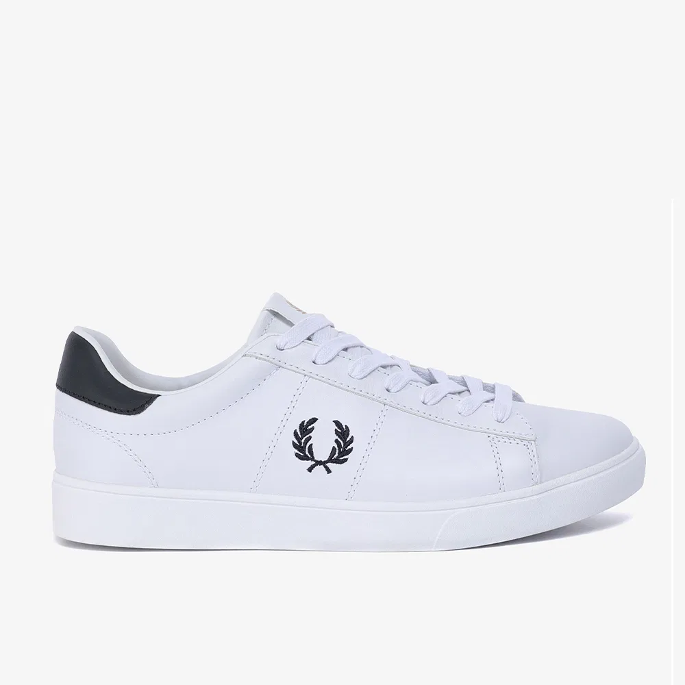 Мужские низкие кроссовки New Spencer Leather белые от Fred Perry