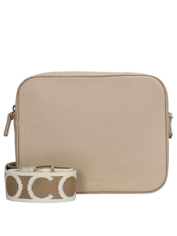 

COCCINELLE Tebe - сумка через плечо 21 см (в цвете "песочная скорлупа")