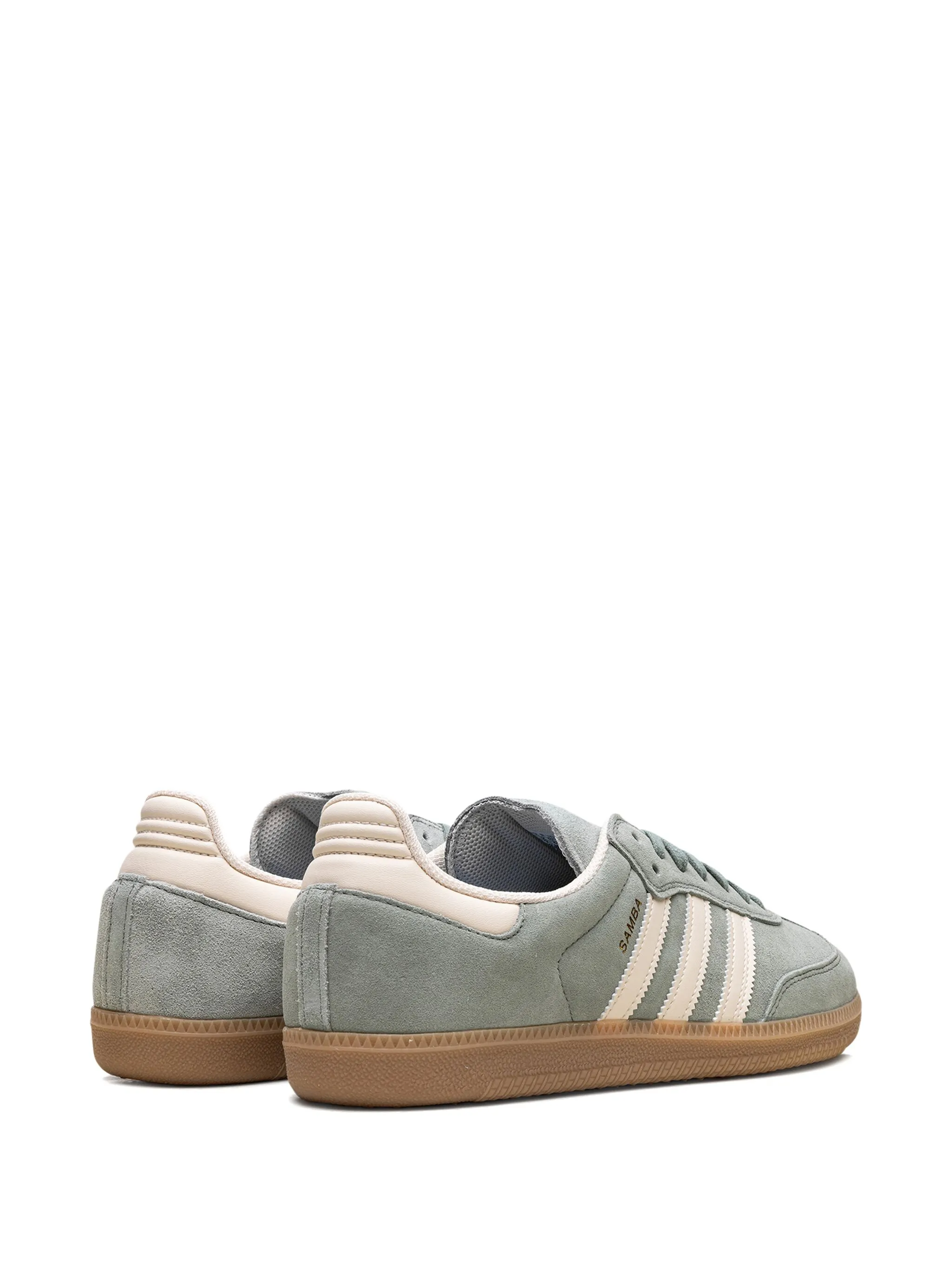 Кроссовки Samba Adidas, зеленый — фото 3