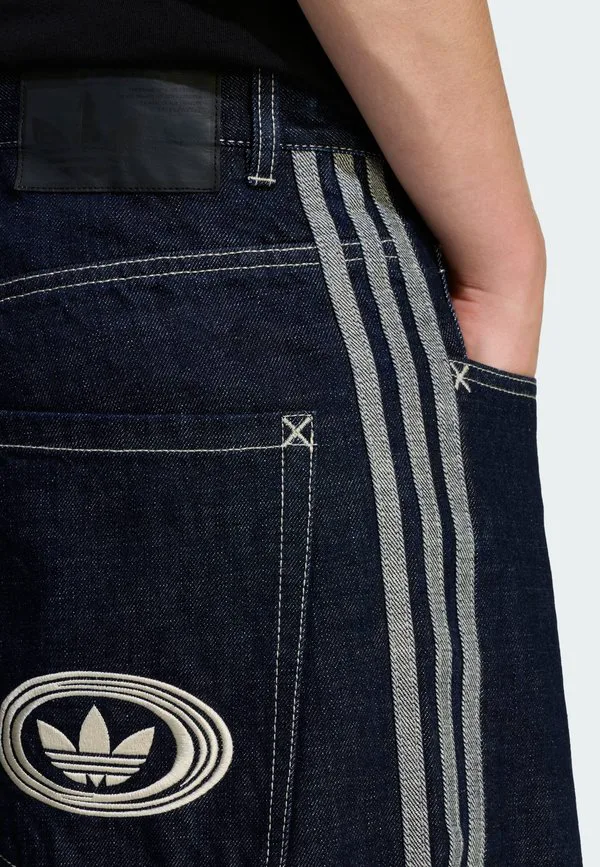 Джинсы свободного кроя Adidas Originals, Night Navy — фото 3
