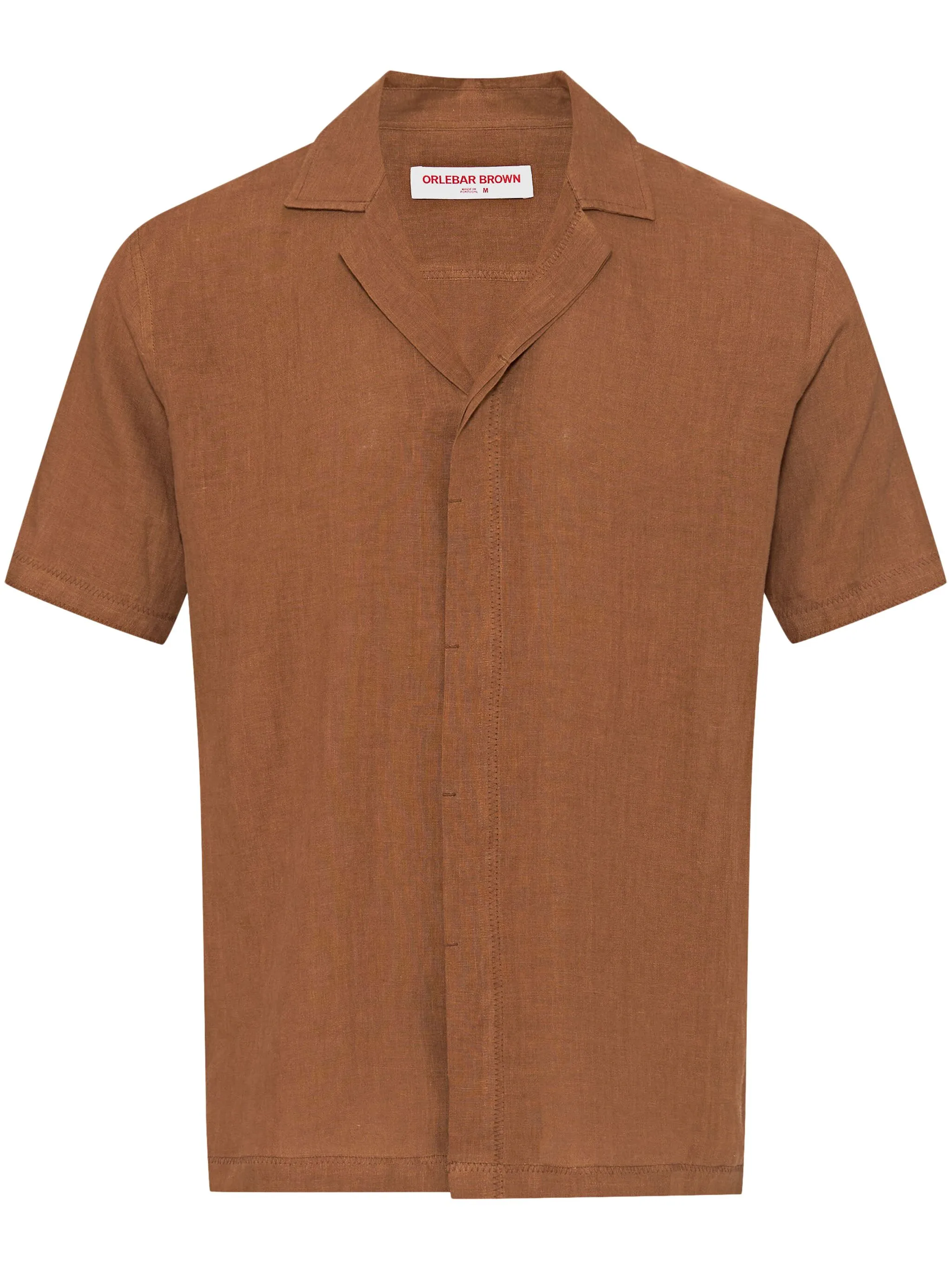 

Рубашка Maitan Orlebar Brown, коричневый