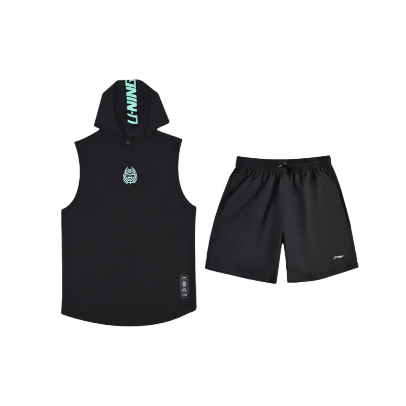 

LINING Повседневная спортивная одежда унисекс черная