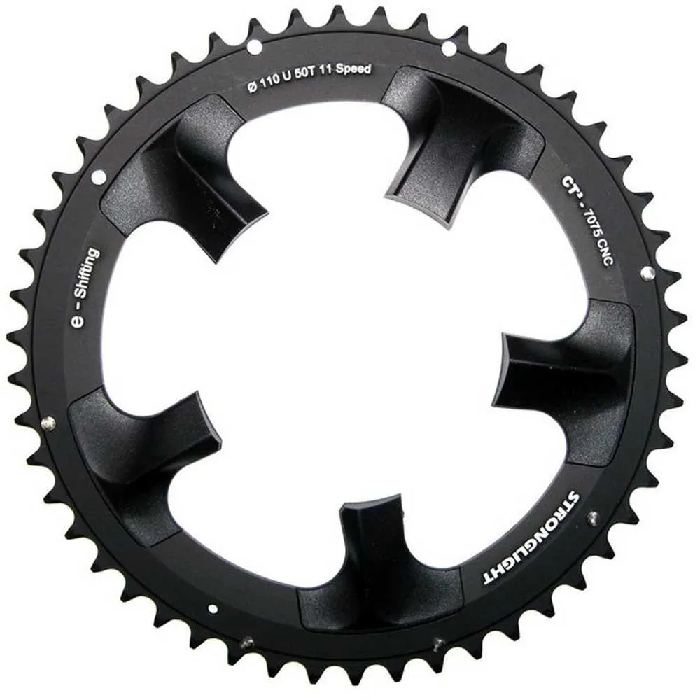

Звездочка Stronglight CT2 Exterior 5B Shimano 6750 110 BCD, черный