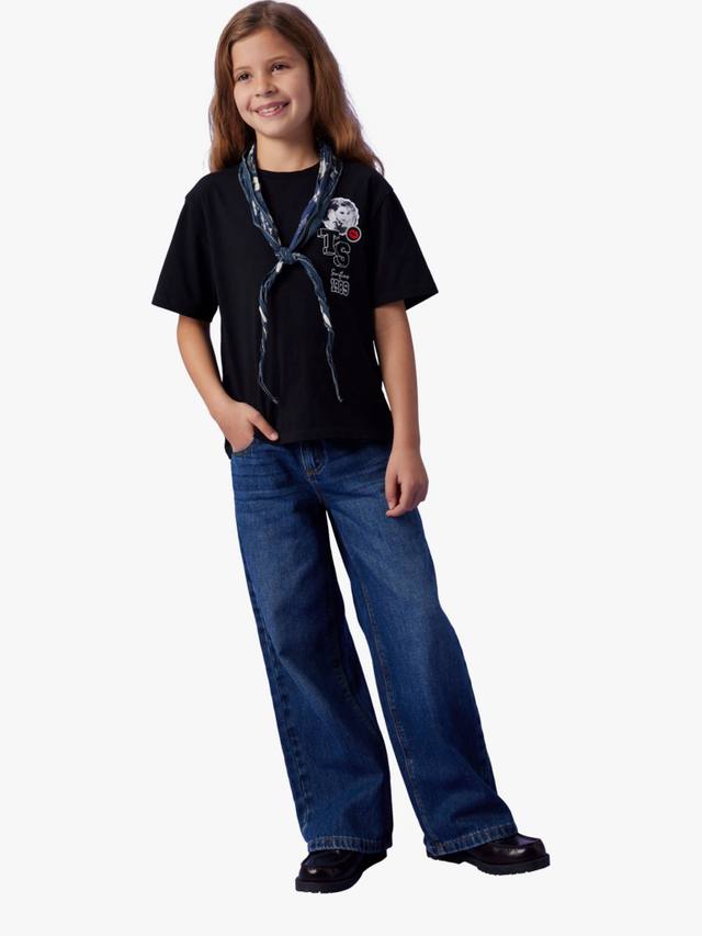 Детская футболка с принтом Celebrity Icon из хлопковой смеси NAME IT, Black/Multi — фото 2