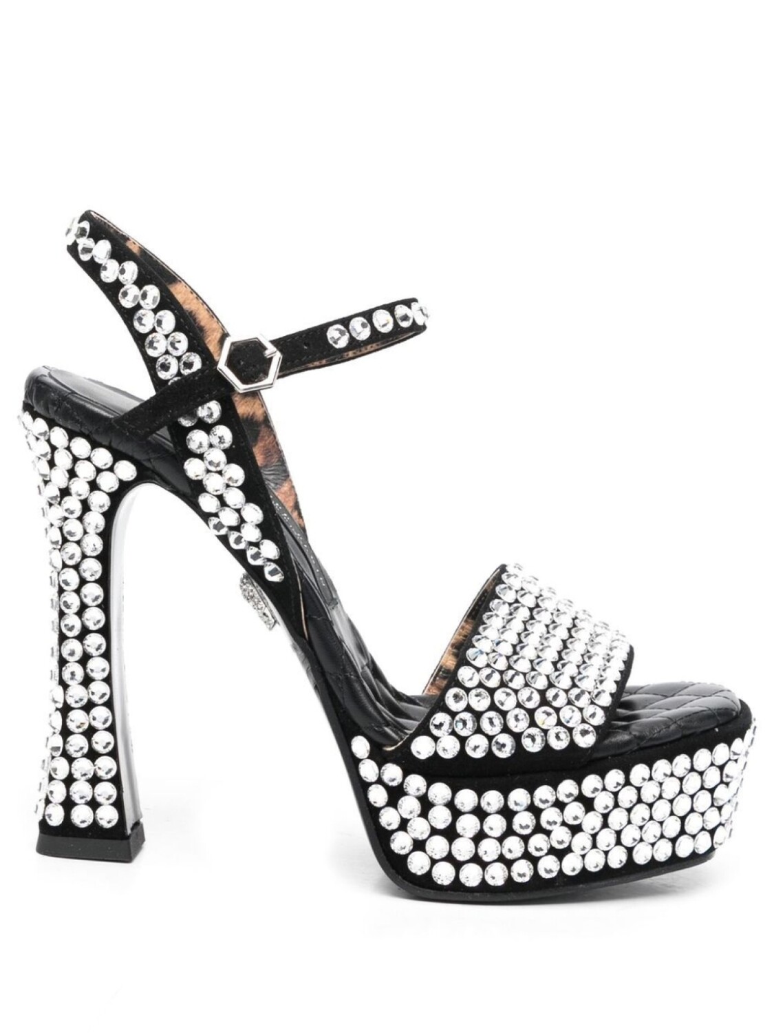 

Philipp Plein босоножки Strass 140, черный