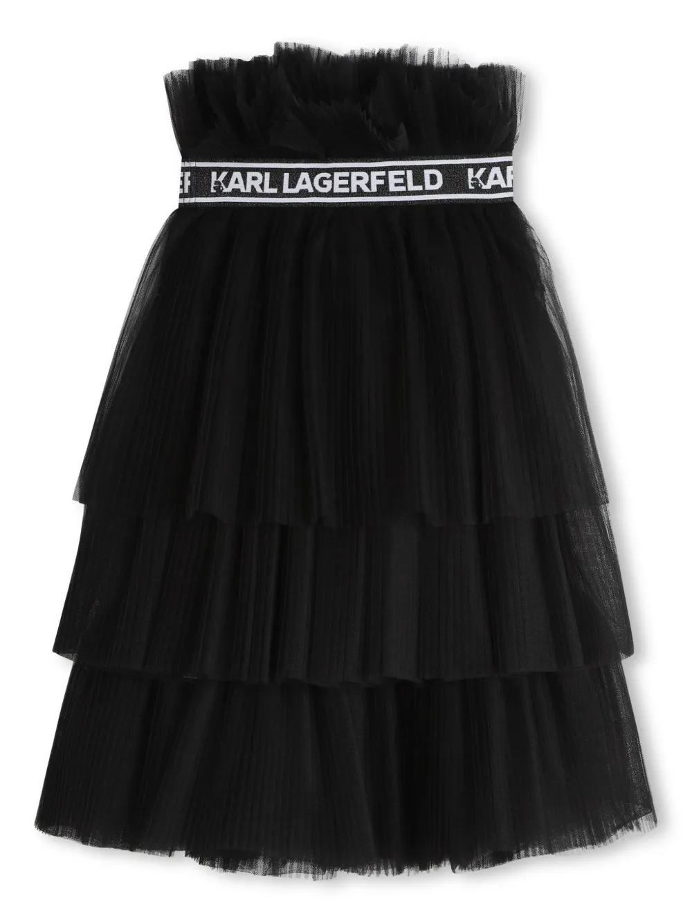 

Многослойная юбка Ceremonie KARL LAGERFELD KIDS, черный