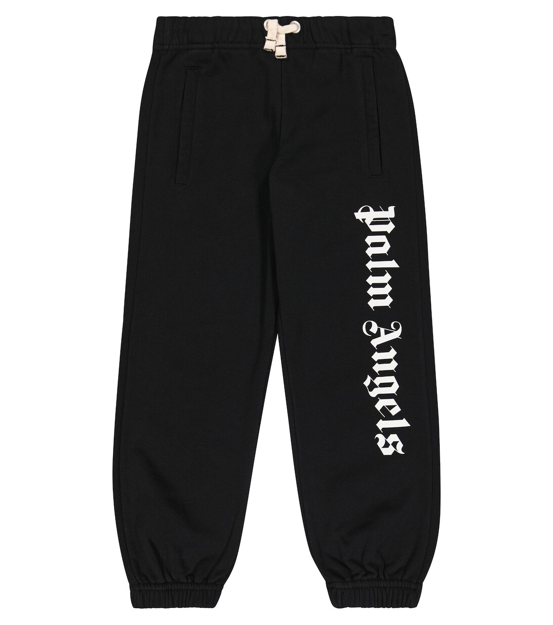

Спортивные брюки из хлопкового джерси с логотипом Palm Angels, черный