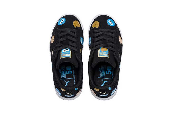 Кроссовки Puma Sesame Street X Suede Badge Jr '50th Anniversary' — фото 2