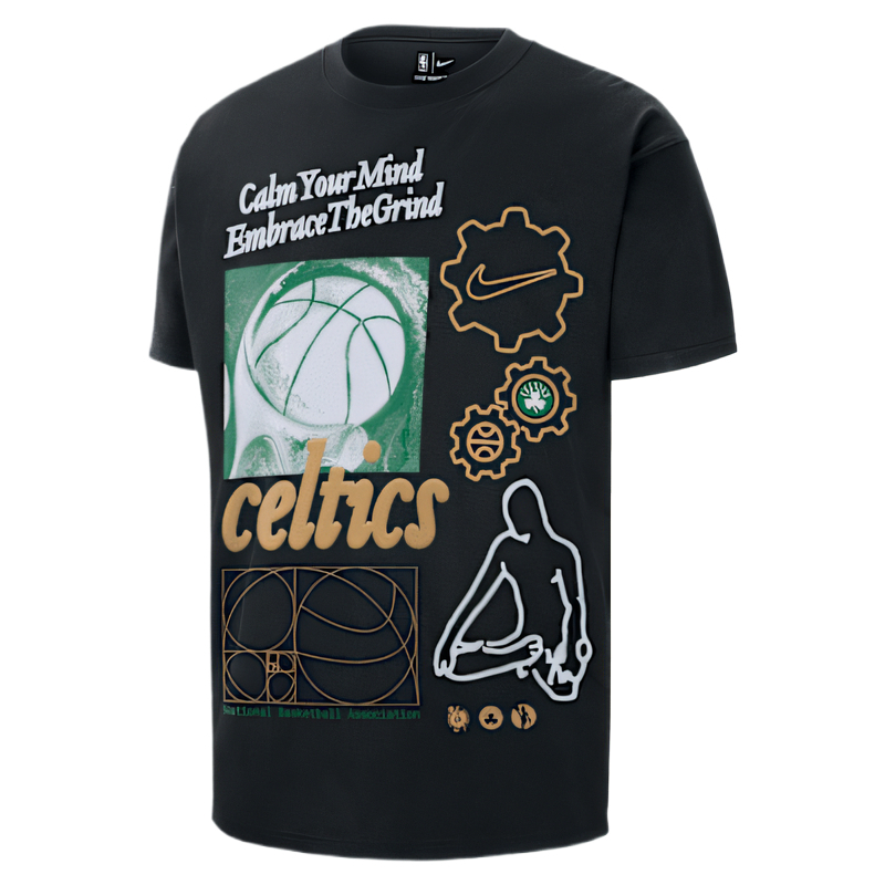 

Nike Футболка мужская NBA x Boston Celtics черная, Черный, Nike Футболка мужская NBA x Boston Celtics черная