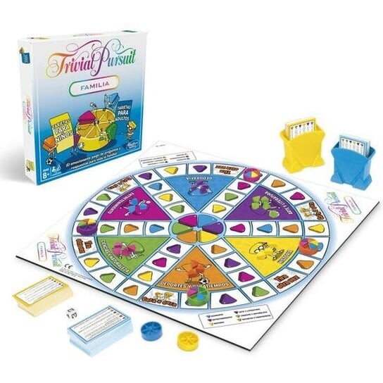 

Игра Trivial Pursuit Familia Hasbro Gaming, Серый, Игра Trivial Pursuit Familia Hasbro Gaming