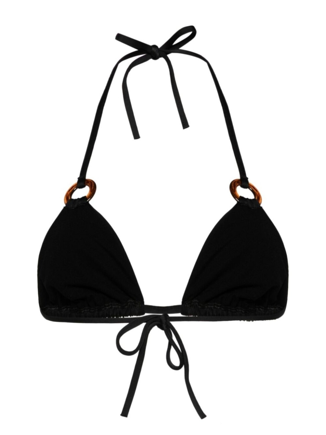 

Dsquared2 топ бикини с треугольными чашками, черный
