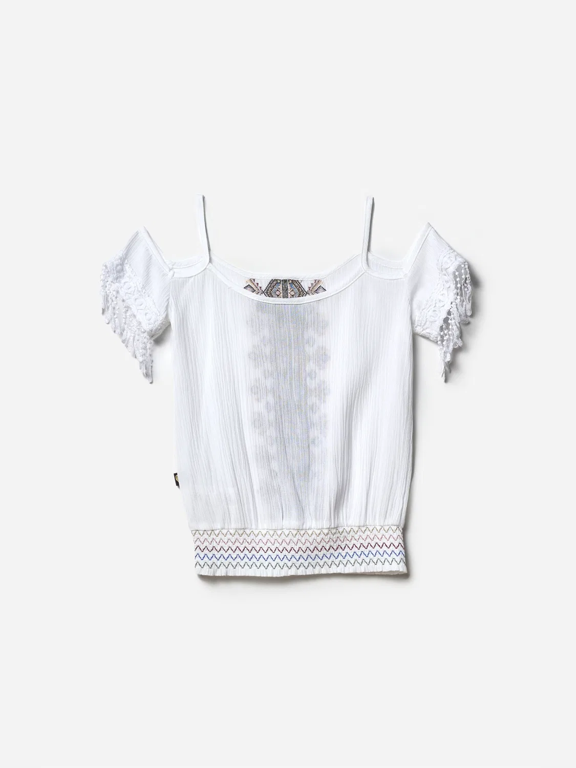 Блузка Koroshi, White — фото 4