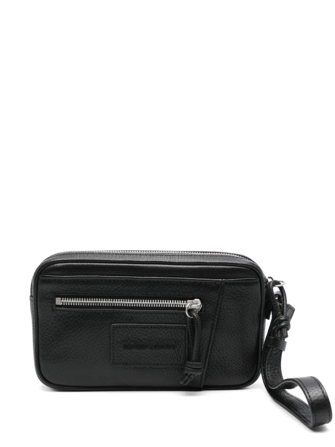 

Emporio Armani клатч на молнии, черный
