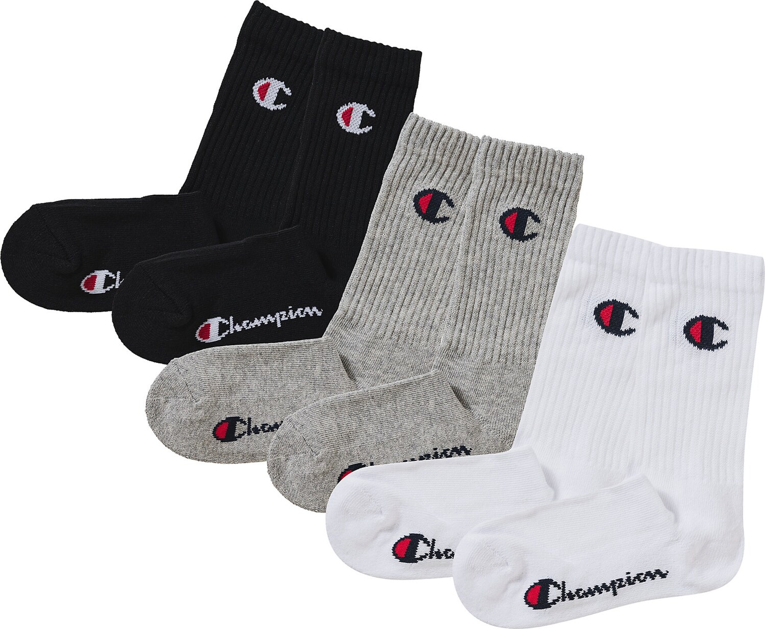 

Champion Authentic Athletic Apparel Носки в сером, черном, белом цветах