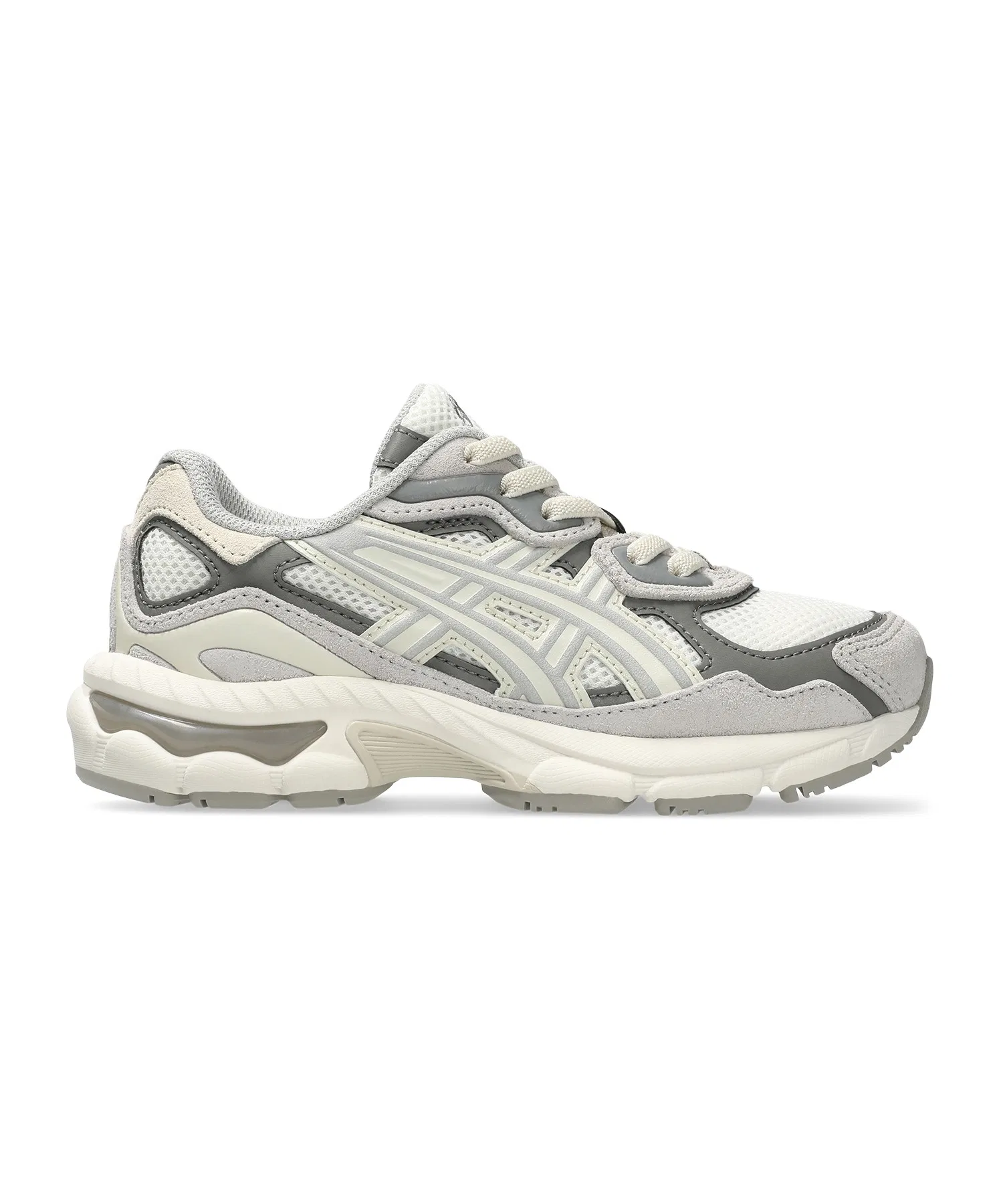 Детские кроссовки ASICS GEL-NYC PS серые — фото 3