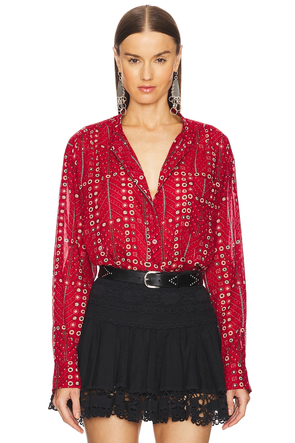 

Топ Mexika Isabel Marant Etoile, red