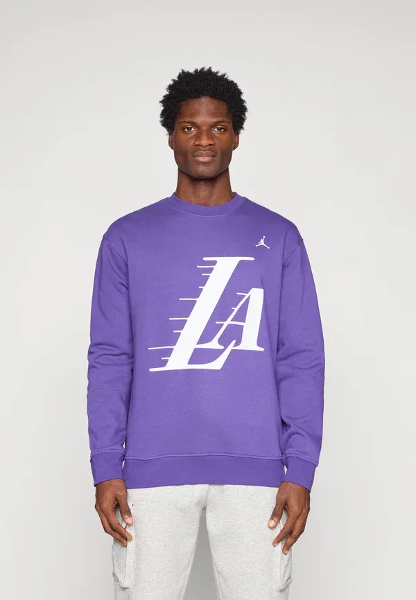 Толстовка Club wear Jordan, фиолетовый/жёлтый