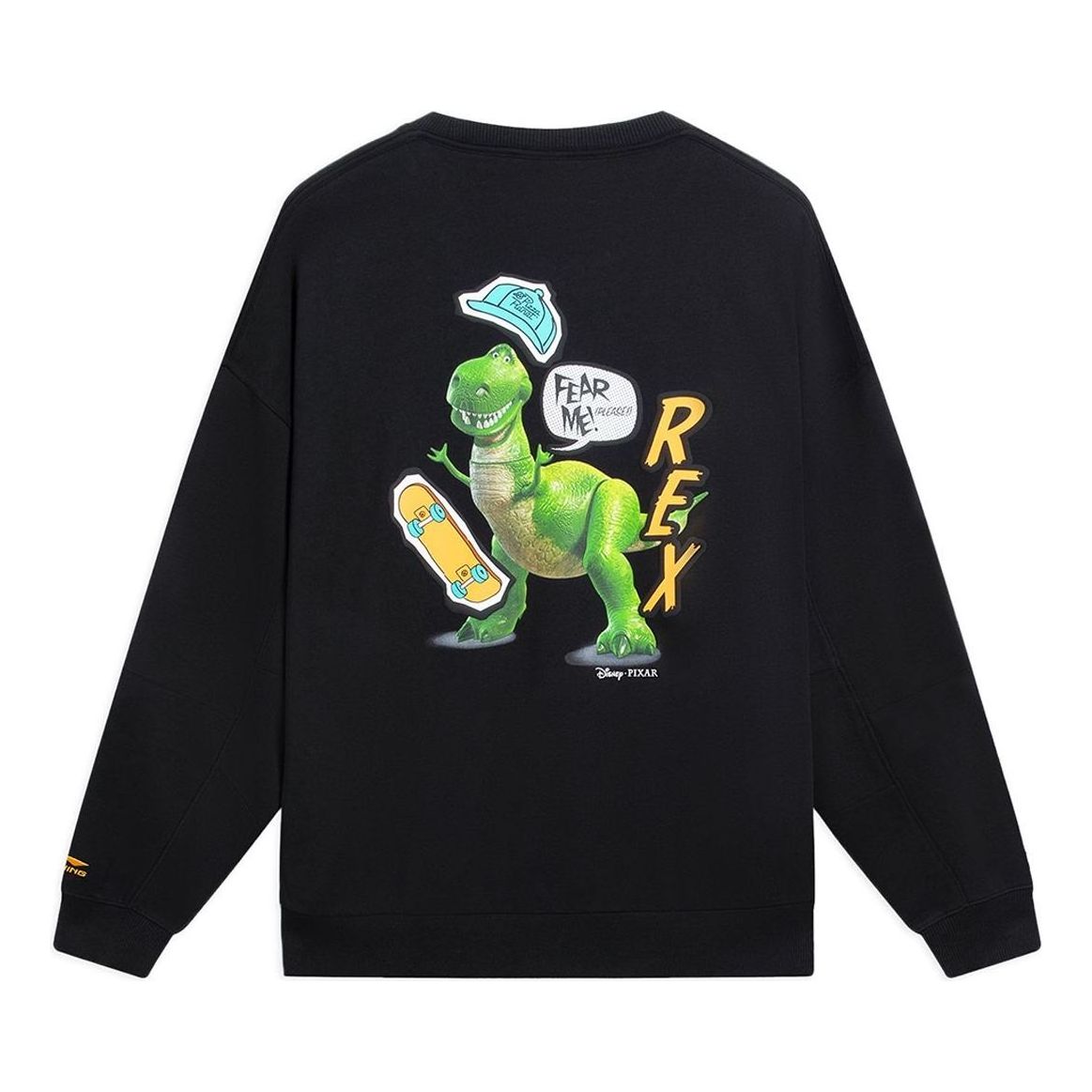

Спортивная толстовка Li-Ning x Disney Toy Story Sweatshirt 'Black' AWDS971-3, черный