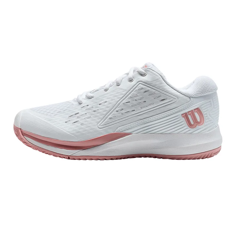 Wilson RUSH PRO ACE JR Synthetic Leather, Textile Kids' Training Shoes Pink Teenagers
