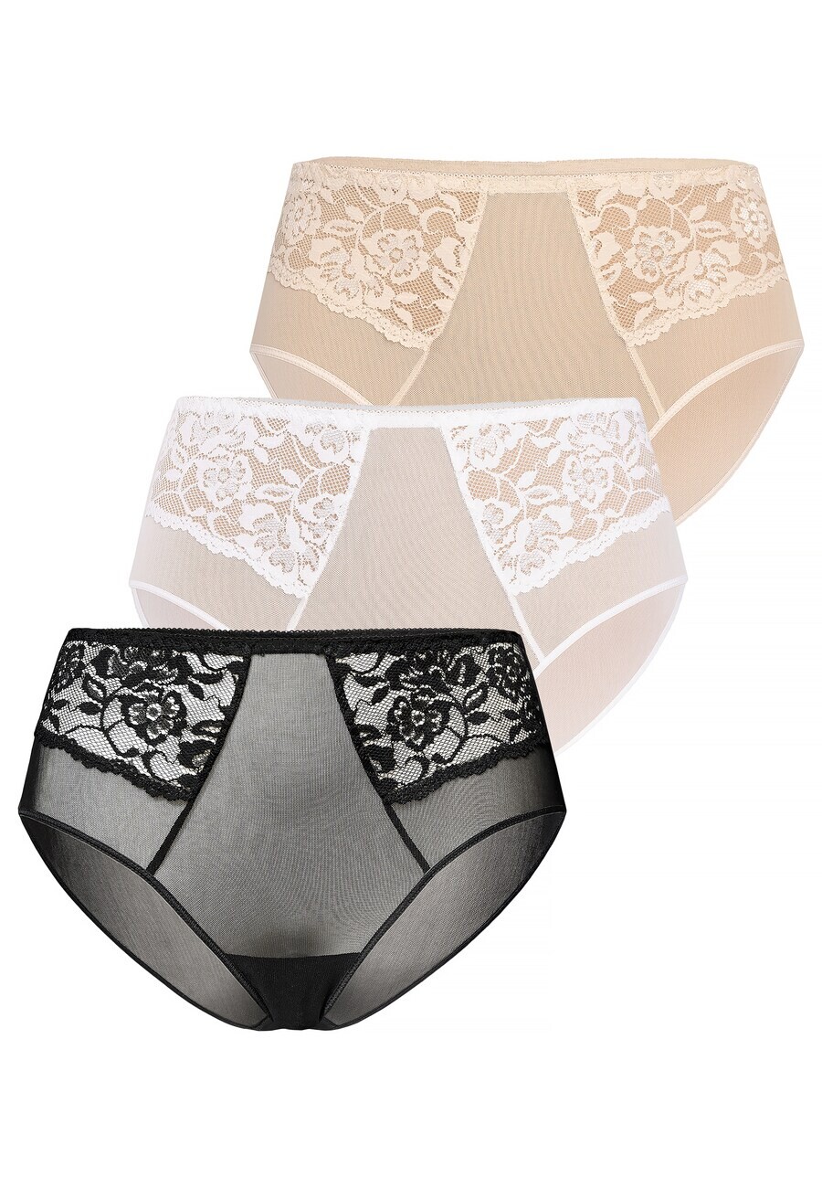 

Трусы TEYLI Boyshorts Vida, цвет beige/black/white