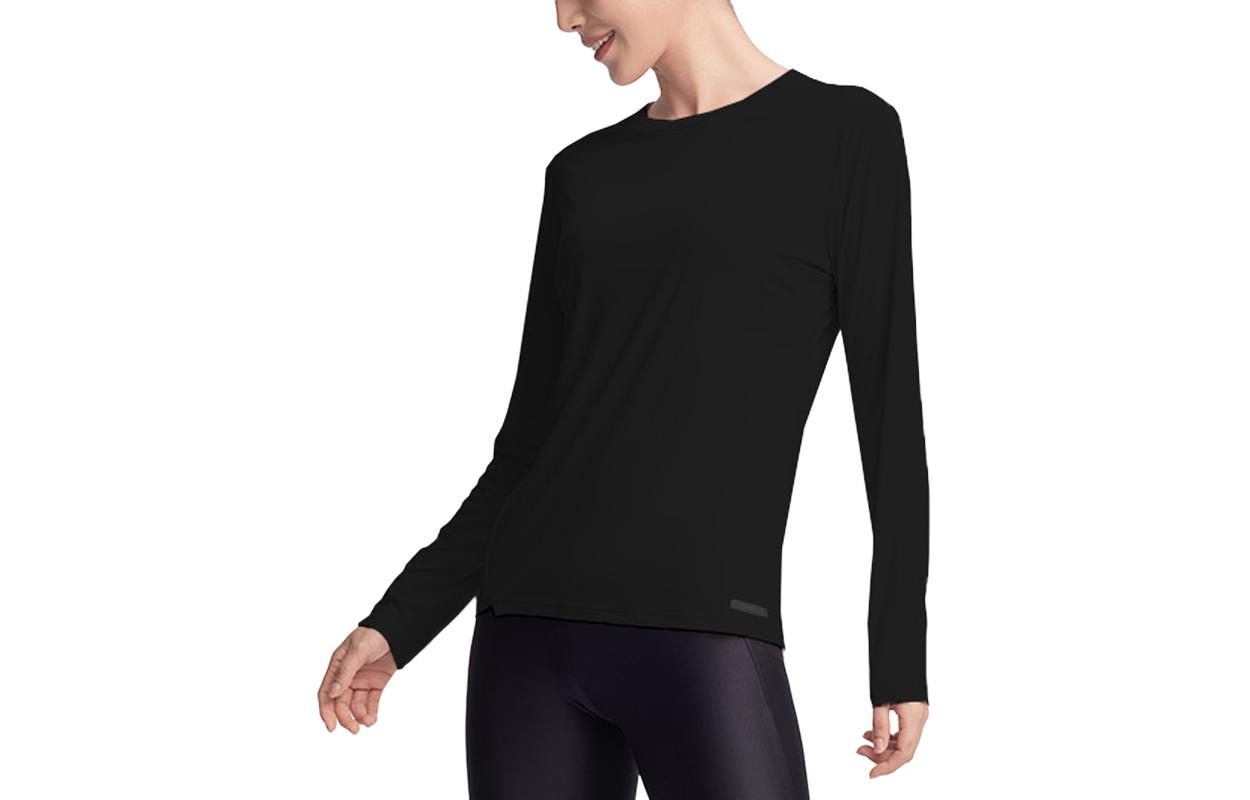 

Футболка женская классическая черная DECATHLON