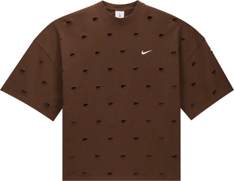 

Футболка Nike x Jacquemus 'Brown', коричневый