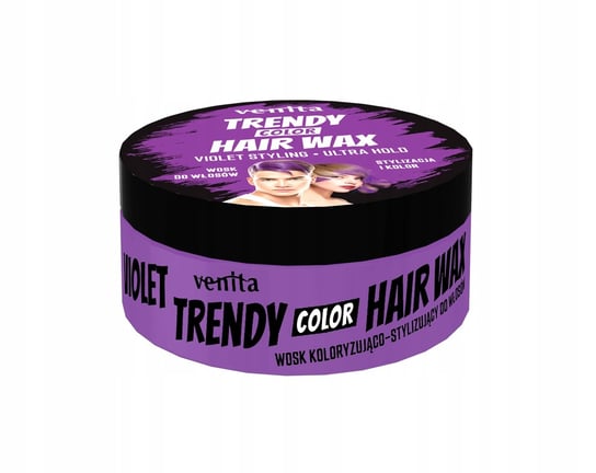 

Красящий воск, Фиолетовый, 75г Venita Trendy, Color Hair Wax