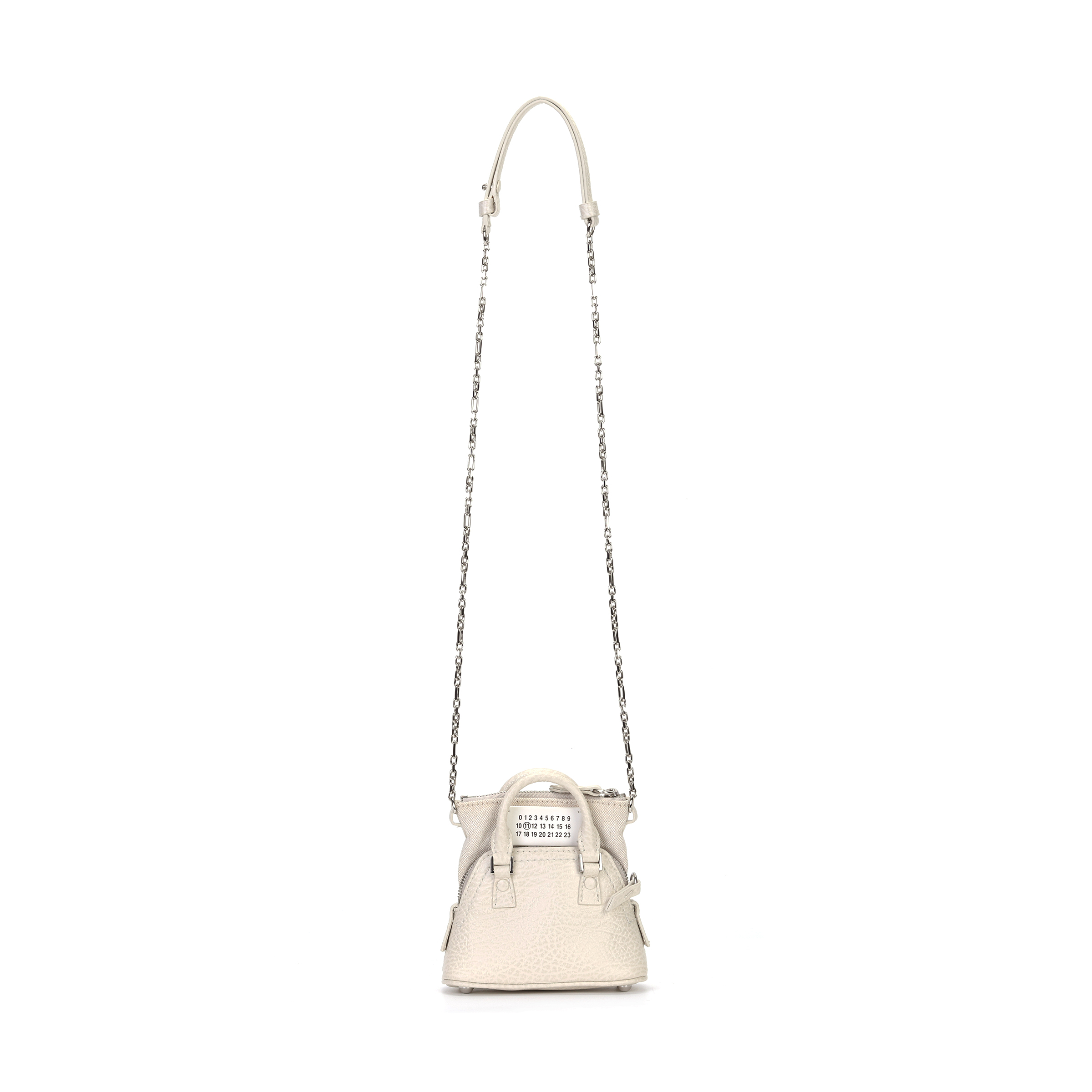 

Сумка через плечо из коровьей кожи 5AC, женская, светло-серая Maison Margiela