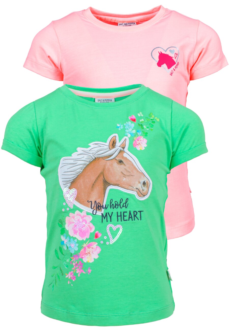 

Рубашка SALT AND PEPPER Horse, цвет Green/Rose