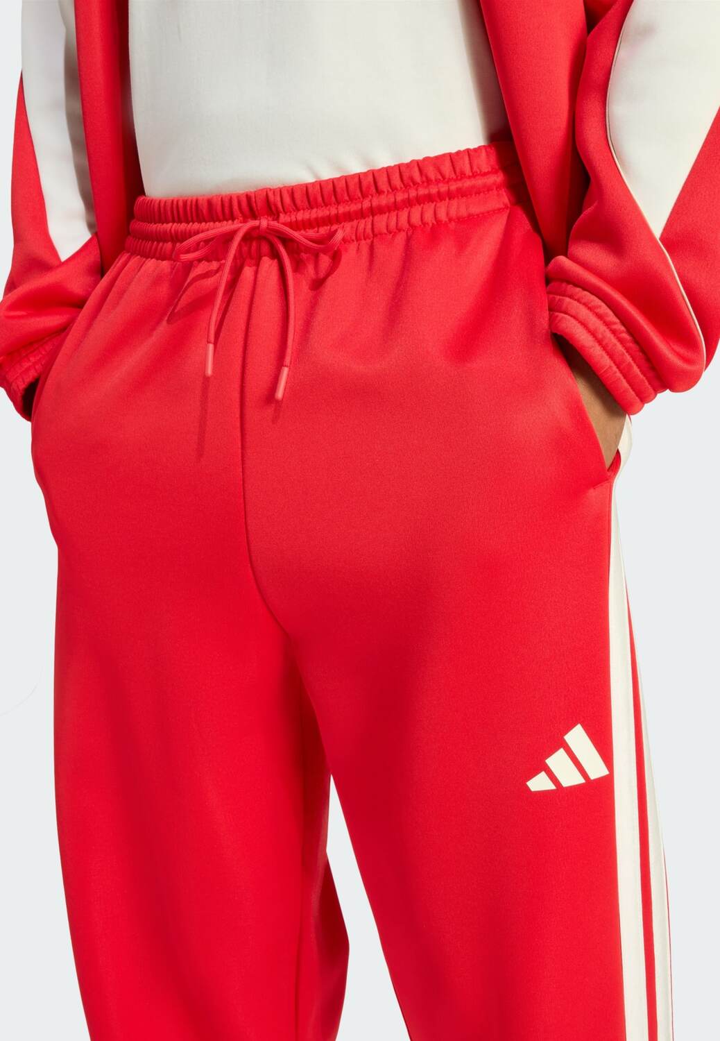 Adidas Sportswear Узкие спортивные штаны 'Stadium' в красном цвете — фото 4