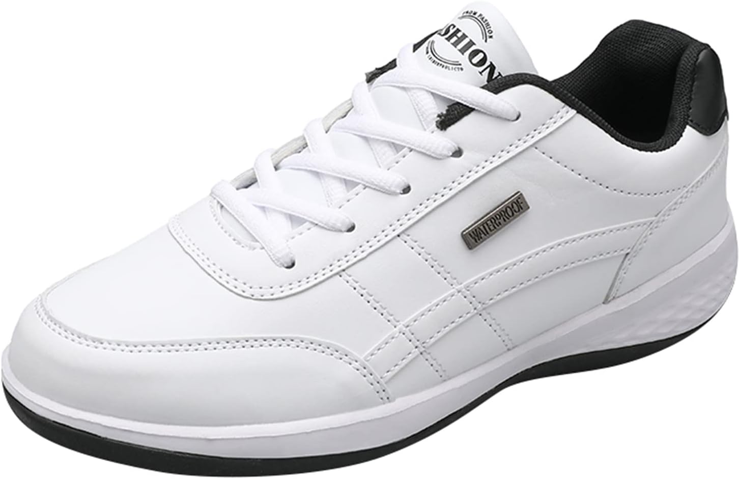 

Спортивные кроссовки для улицы с мягкой подошвой, кроссовки для бега, противоскользящие, для тренировок и ходьбы, удобные водонепроницаемые беговые кроссовки Iwihmiv, белый