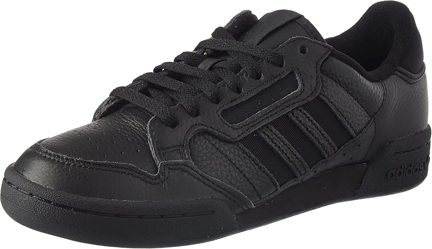 Мужские кроссовки Adidas Fw2336 Continental 80 Vegan для бега по улицам, Core Black Core Black Matte Gold