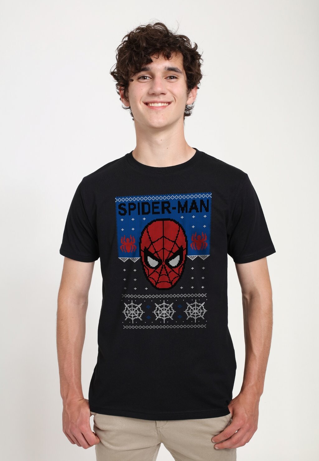 

Футболка с принтом SPIDER-MAN CLASSIC SPIDERMAN UGLY Marvel, черный