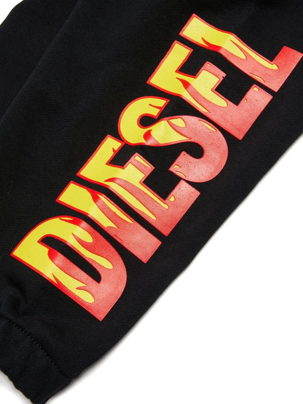 Спортивные брюки Pefnyb с логотипом Diesel Kids, черный — фото 4