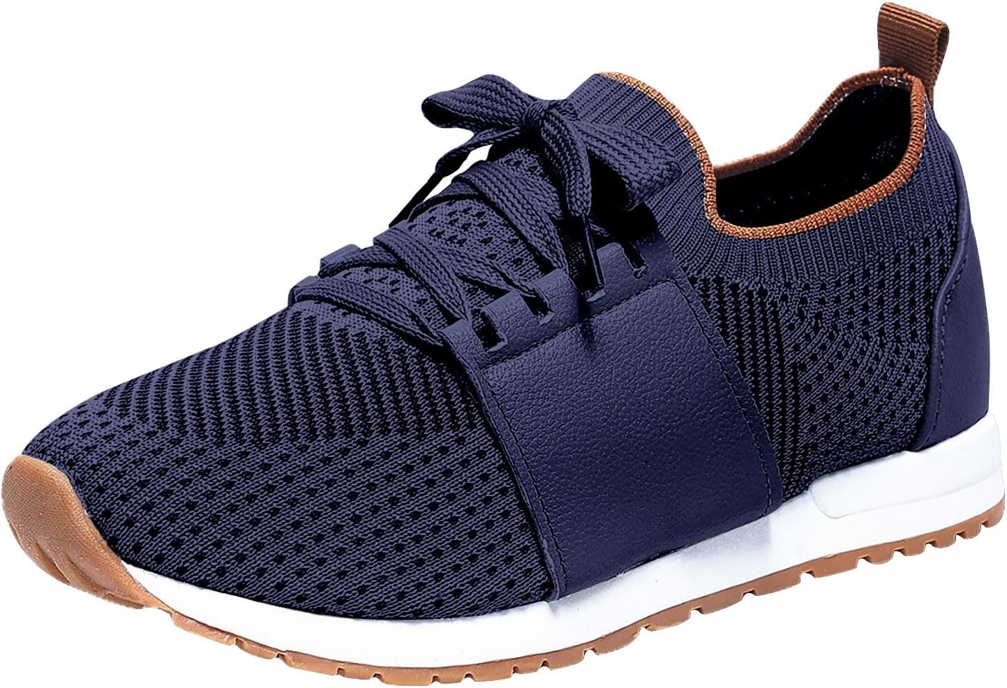 

Мужские повседневные оксфорды-кроссовки, комфортные противоскользящие теннисные туфли, деловые сетчатые дышащие легкие обувь для прогулок Generic, синий