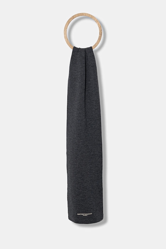

Шарф Emporio Armani, серый