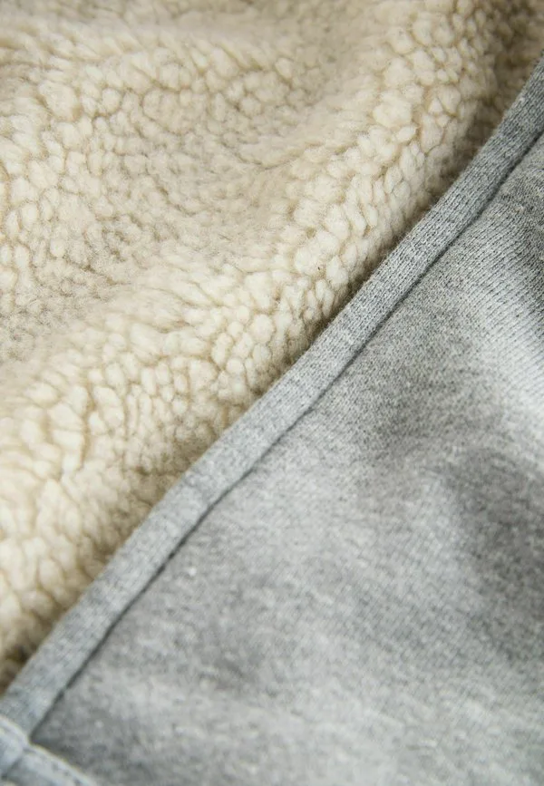 Худи из искусственной кожи стандартного кроя Next, Grey — фото 4