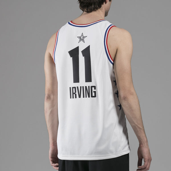 Майка Air Jordan NBA 2019 All-Star Boston Celtics Kyrie Irving 11 Jersey White, белый — фото 4