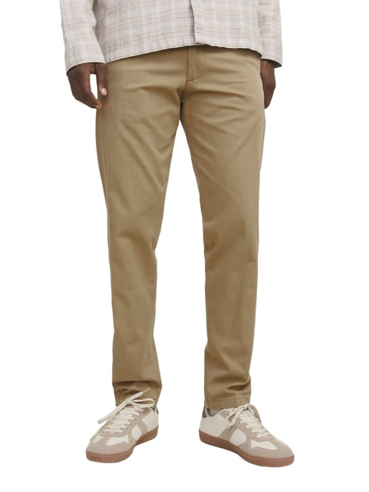 

Тканевые брюки Jack & Jones Stoffhose / Chino JPSTKANE BARRET comfort/relaxed, бежевый