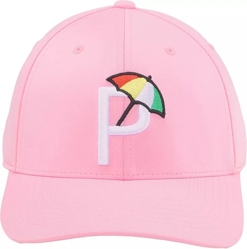 

Мужская кепка для гольфа Palmer P Snapback Puma x Arnold Palmer, розовый/белый