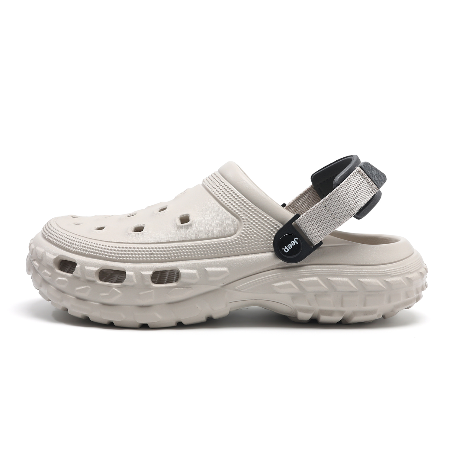 

Клоги Unisex Jeep, серый