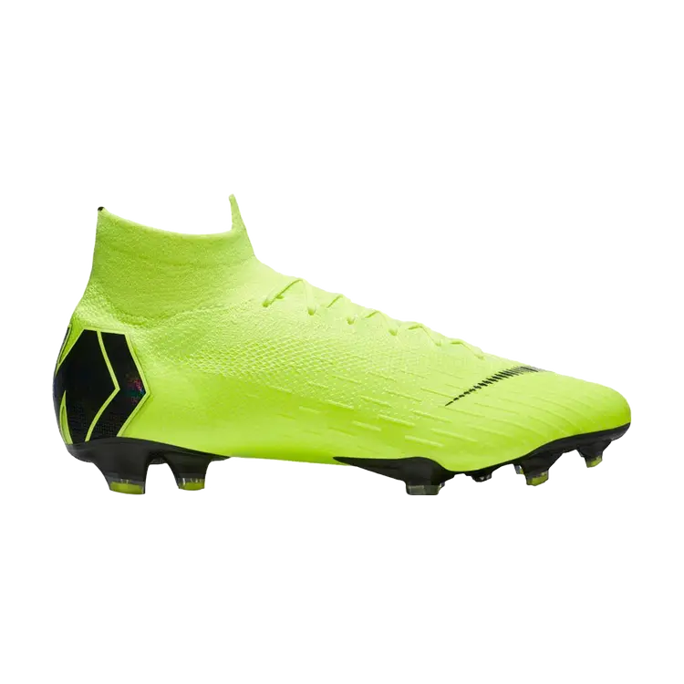 

Кроссовки Nike Mercurial Superfly 6 Elite FG 'Volt', зеленый